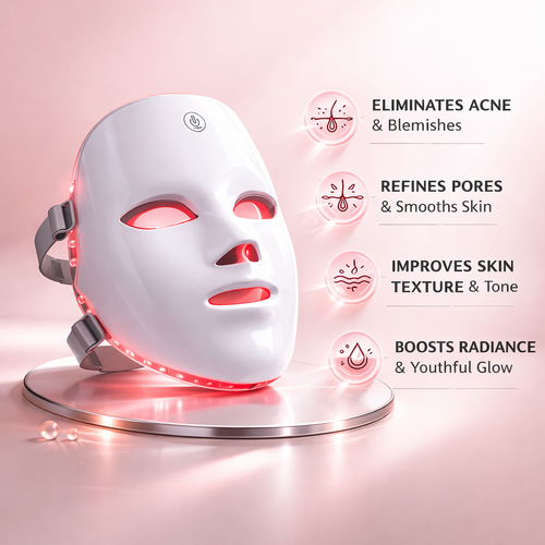 MilkyBump 7-Color LED Light Therapy Mask