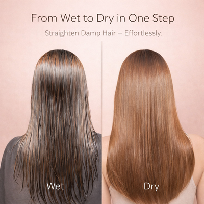 Milkybump Premium Glass Hair Straightener