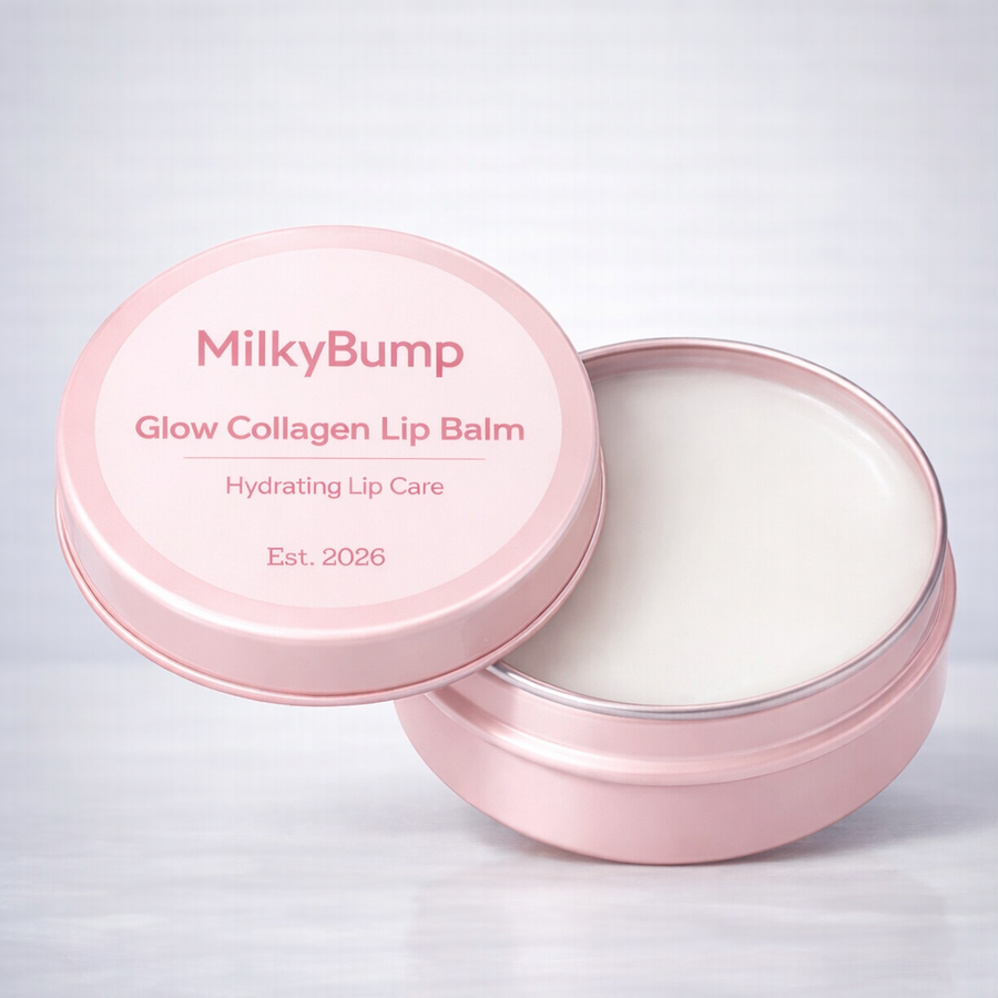 MilkyBump Glow Collagen Lip Balm – Hydrating Lip Care